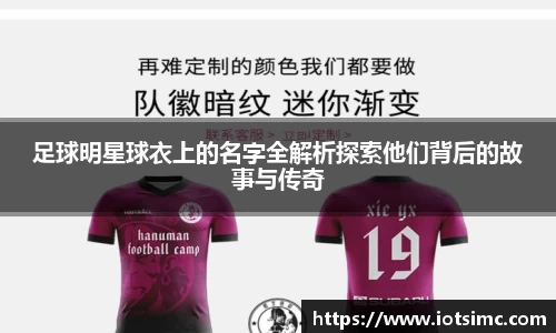 足球明星球衣上的名字全解析探索他们背后的故事与传奇